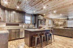 Interior - Family Cabin w/ Private Swim Spa, Theater & Game Room Near Pigeon Forge (Sevierville)