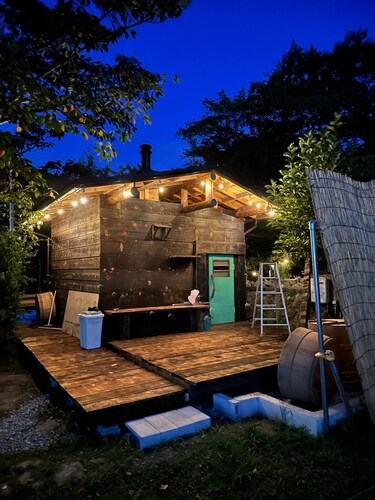 Sauna Inn Tanza on Awaji Island offers two types o / Awaji City Hyōgo