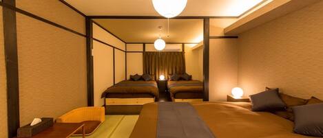 2 slaapkamers, een bureau, een strijkplank/strijkijzer, gratis wifi