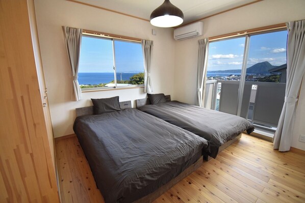 3 bedrooms, desk, iron/ironing board, free WiFi - The best ocean view Hachiman Kamado Shrine pilgr - Bep One / Beppu Ōita (Beppu)