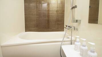 Hair dryer, towels
