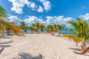 Beach nearby, beach towels