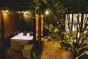 Outdoor spabad