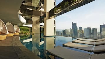 Indoor pool, a heated pool