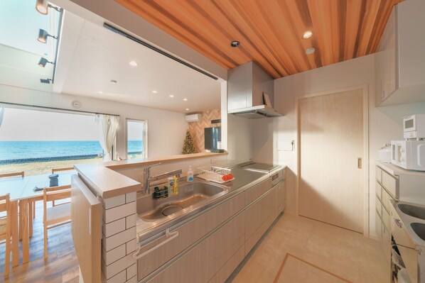 Fridge, microwave - 0 minutes to the sea Newly built excellent feeli - Tatsushima Villa / Kyonan-machi Chiba (Kyonan-machi)