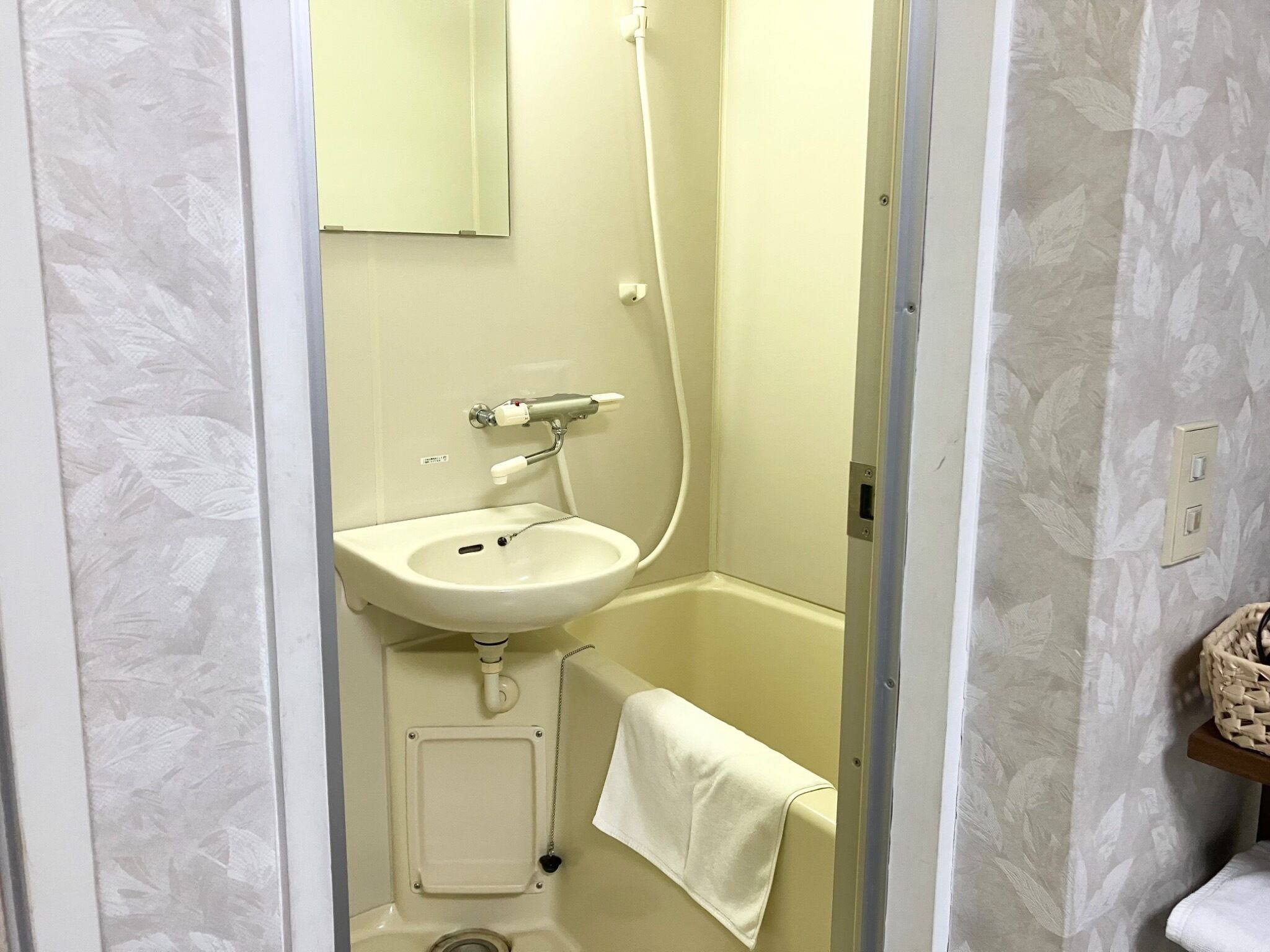Hair dryer, towels