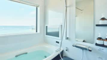 Hair dryer, towels