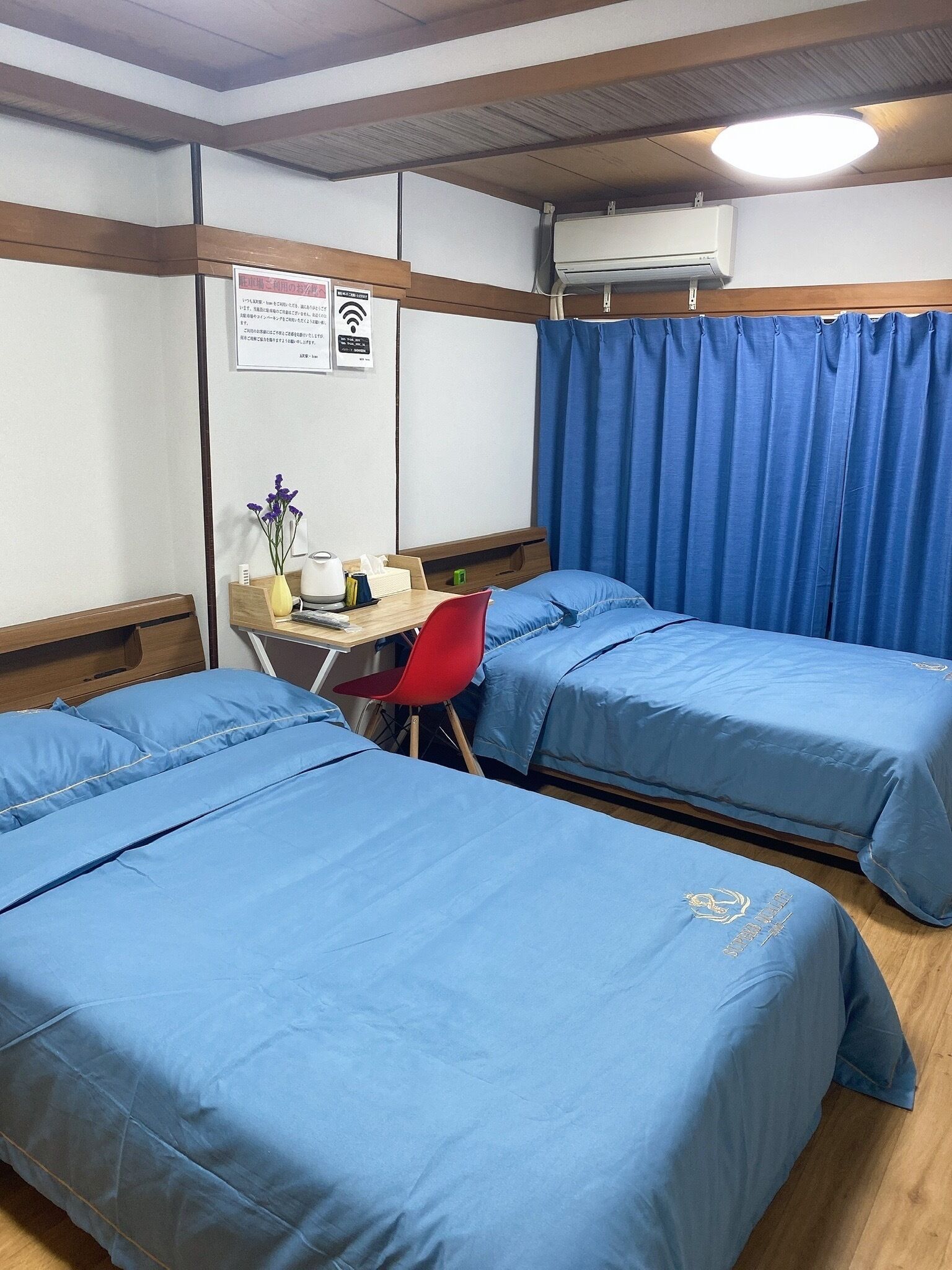 1 bedroom, desk, iron/ironing board, free WiFi