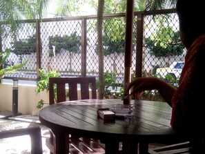 Outdoor dining
