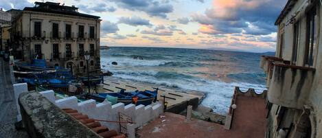 Vue depuis l’hébergement