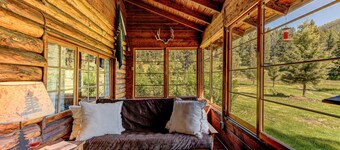 Remote, comfortable rustic cabins, tranquil stream-side, nature at your doorstep