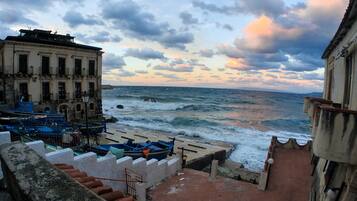 Blick von der Unterkunft