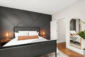 2 bedrooms, in-room safe, iron/ironing board, WiFi