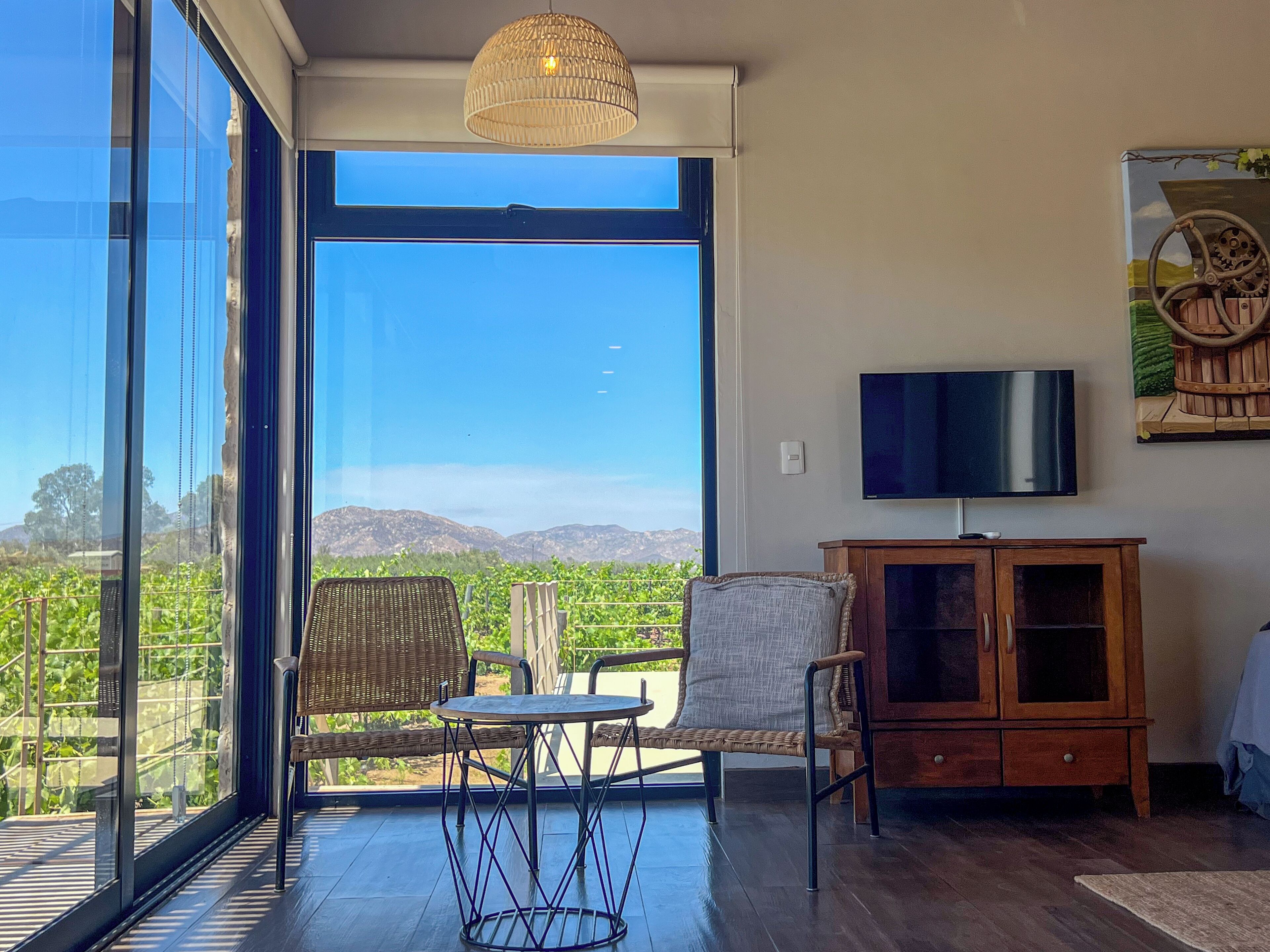 Deluxe-Doppelzimmer, Blick auf den Weinberg