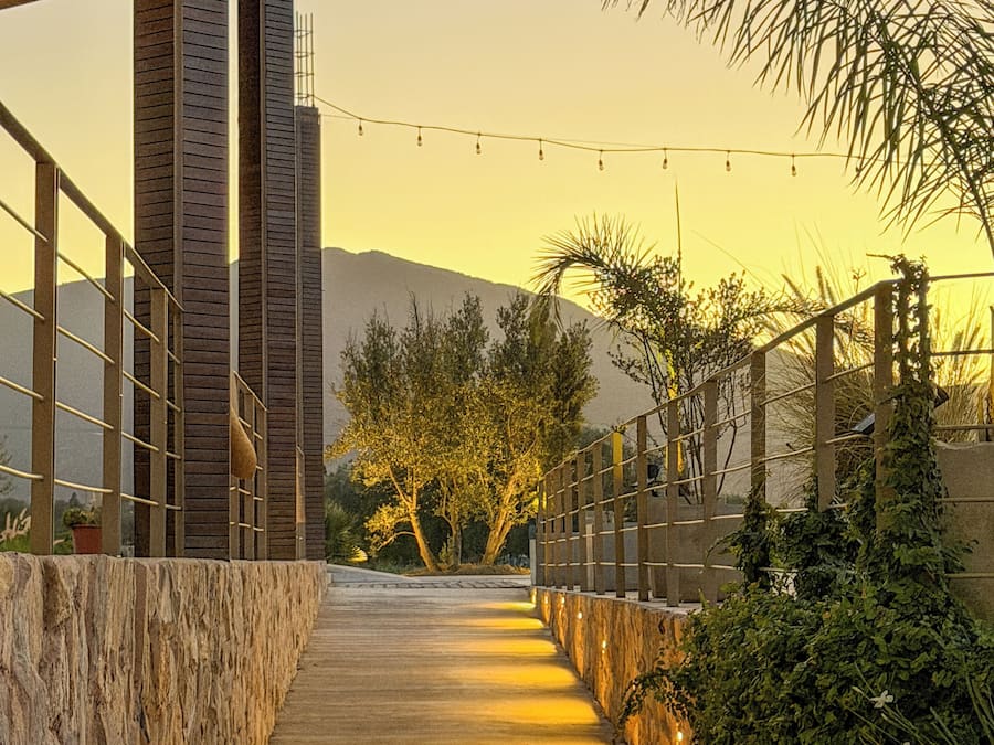 Fachada de la propiedad