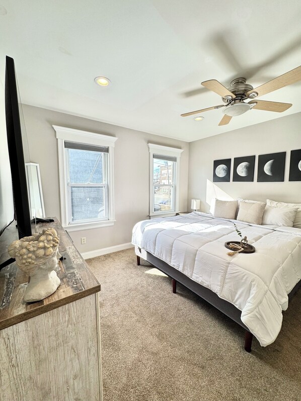 2 bedrooms, desk, iron/ironing board, WiFi - Downtown Extended Stay ~ Try Purple Mattress Brand - Middlesex County (South Plainfield)