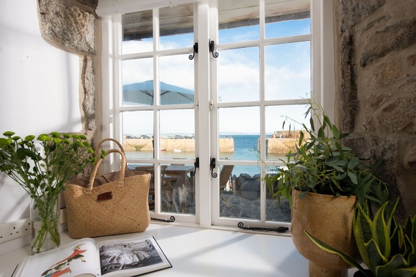 Sea view from bedroom two -Tides Reach