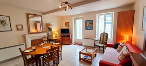 تلفزيون، مدفأة