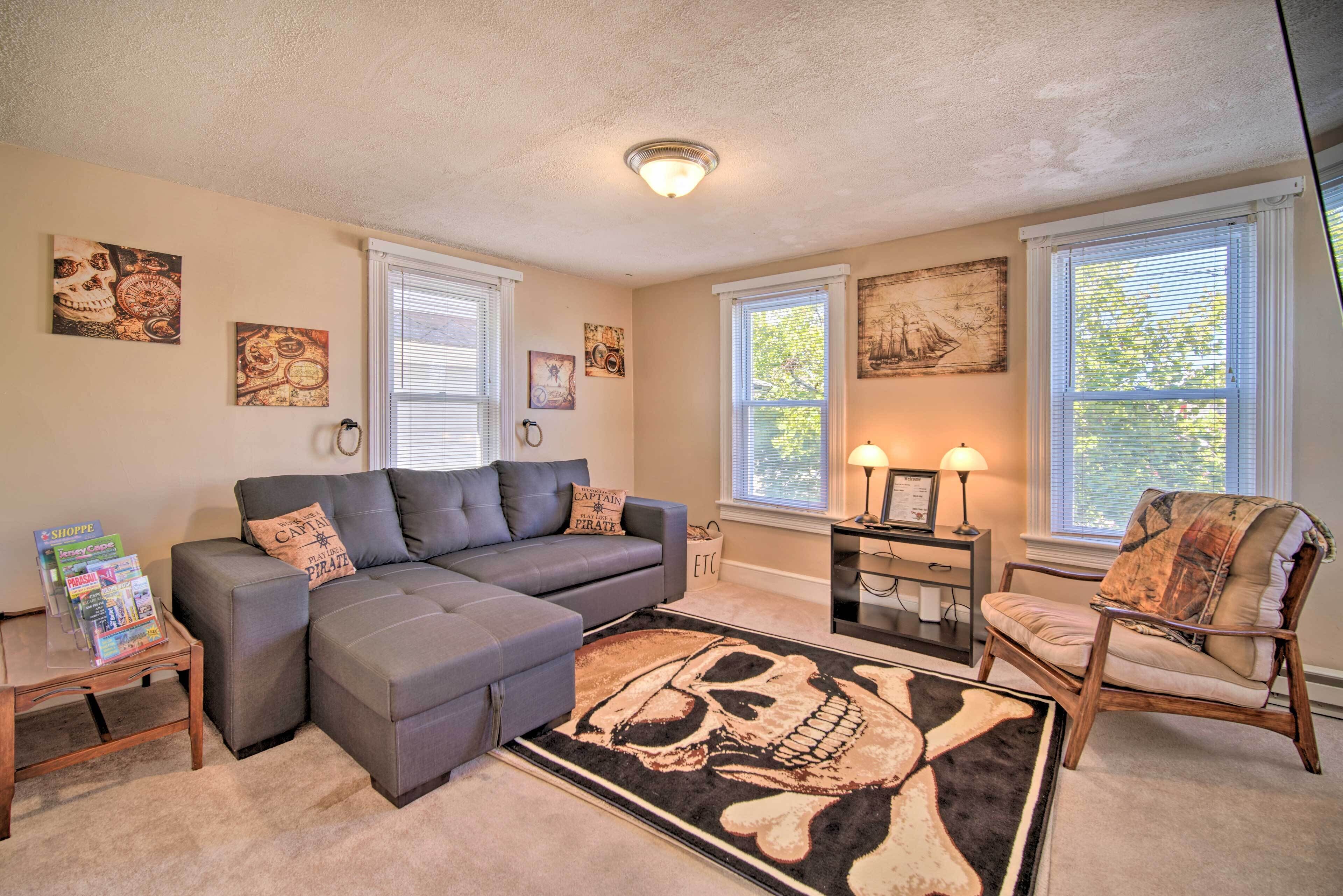 Family-Friendly Wildwood Apt: Bike to Beach!