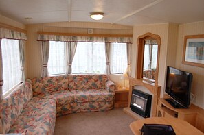 Flat-screen TV - Caravan 309 Bryn Y Mor Beach Side Park (Tywyn)