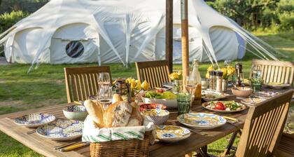 8-Bed Lotus Belle Mahal Tent in The Wye Valley