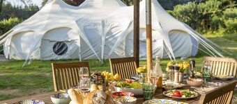 8-Bed Lotus Belle Mahal Tent in The Wye Valley