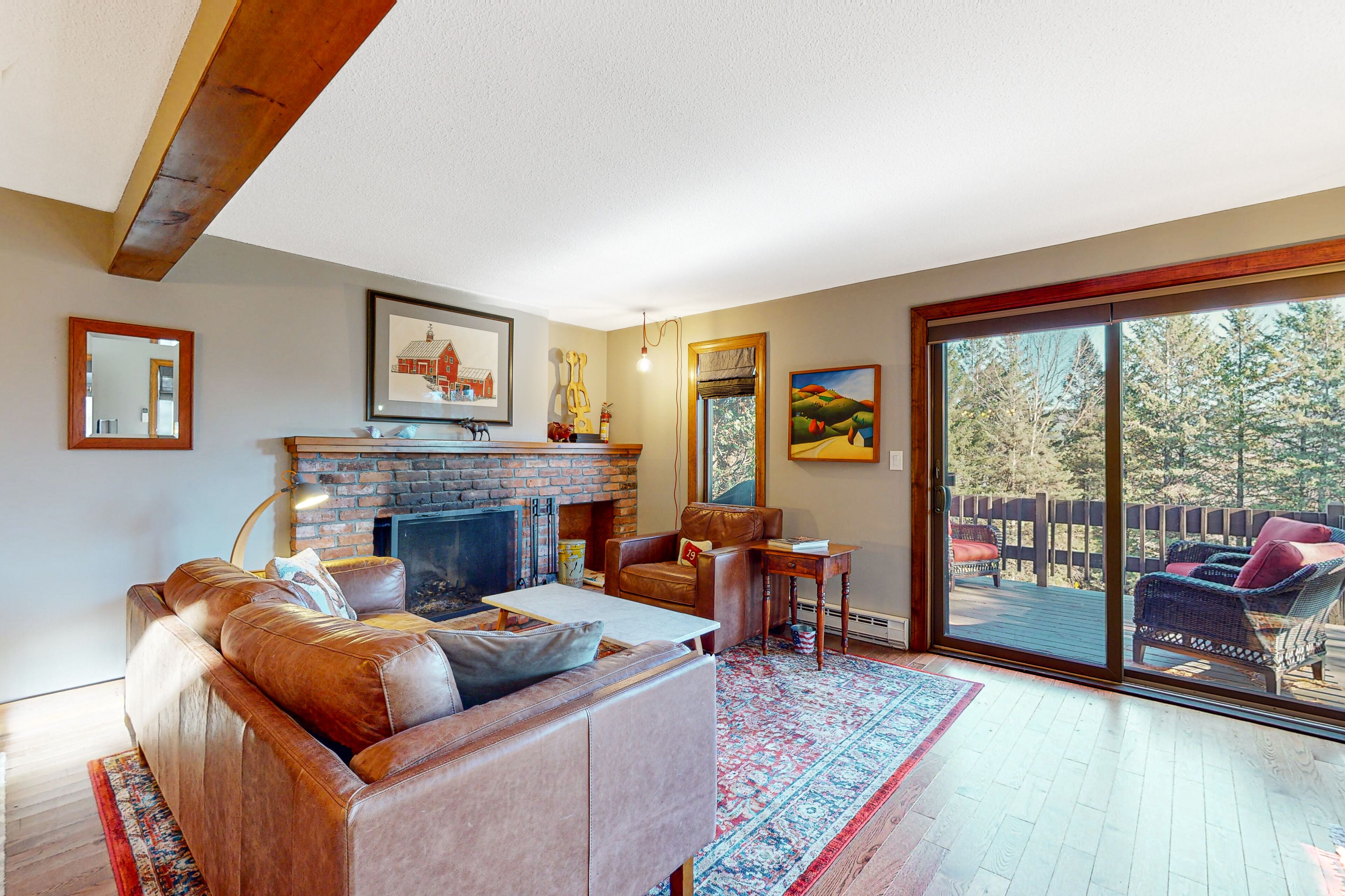 TV, DVD player, books