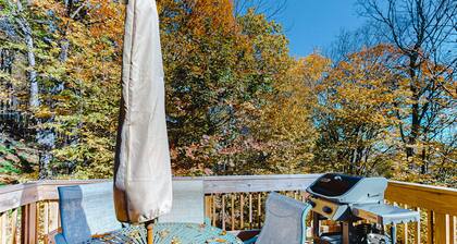 Quechee Ski Hill condo - walk to lifts - fireplace, mountain views, W/D