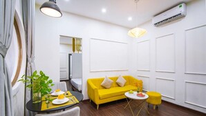 Studio, 2 Katil Ratu (Queen), Kitchenette | Ruang tamu