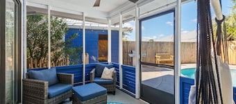 Blue Lagoon: Prvt Htd Pool, Sznl Hot Tub, FREE Daily Activities, Boho Chic Home!