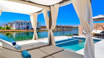 Außenpool, beheizter Pool