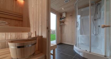 Villa in Zeeland with Jacuzzi and Sauna