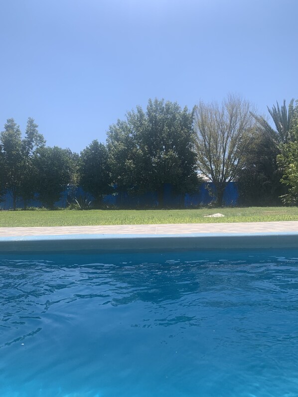 Alberca al aire libre 