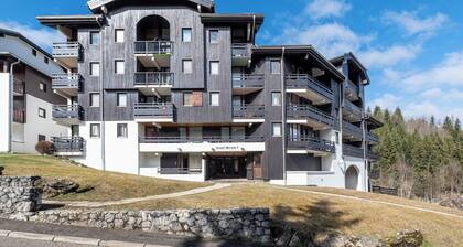 Studio 3-4 persons (2 adults and 2 children or 3 adults) Morillon Les Esserts