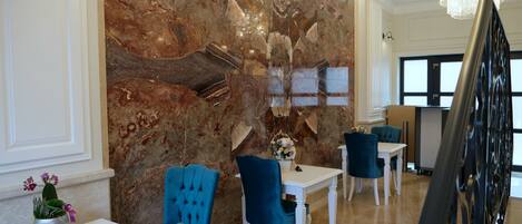 Lobby sitting area