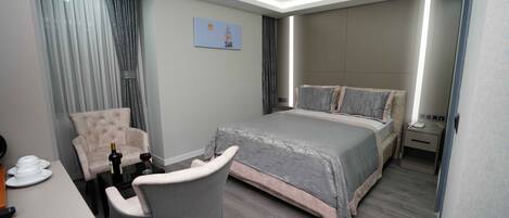 Standard Double Room | Premium bedding, memory-foam beds, minibar, desk