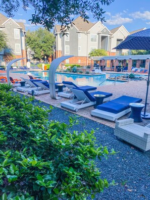 Alberca al aire libre 