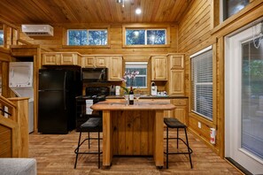 Oven, stovetop, dishwasher, coffee/tea maker