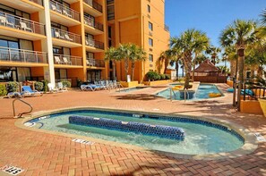 屋外プール、温水プール