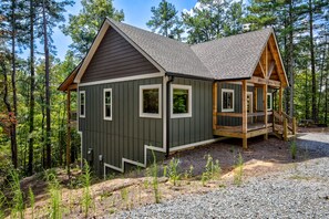 Exterior - Coosawattee River Resort cabin with fireplaces, Ping-Pong, washer/dryer, & WiFi (Ellijay)
