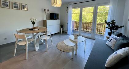 Bassin d'Arcachon, quiet : charming flat in Cassy