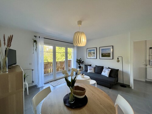 Bassin d'Arcachon, quiet : charming flat in Cassy