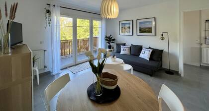 Bassin d'Arcachon, quiet : charming flat in Cassy