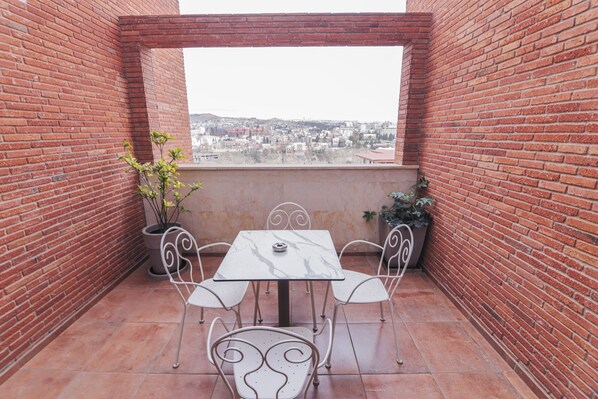 Terrasse sur le toit
