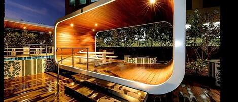 Enceinte de l’hébergement