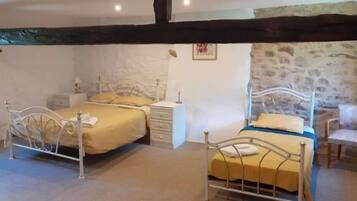 2 slaapkamers, beddengoed