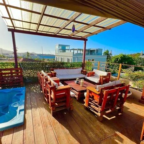 Rooftop terrace - Dinasty Hotel (Puerto Plata)