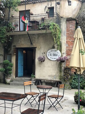 Udendørs spisemuligheder