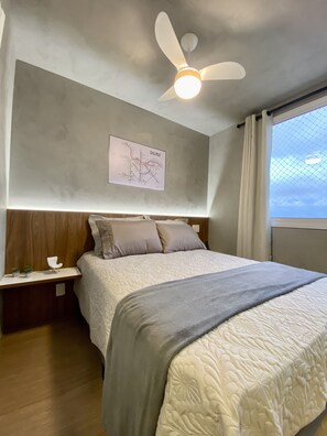 1 bedroom, iron/ironing board, free WiFi, bed sheets