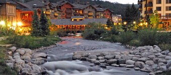 TOP FLOOR corner condo in Prime Center Village with Amazing Mountain Views